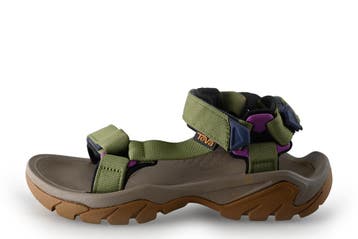 Teva Sandalen in maat 38 Groen, Kleding | Dames, Verzenden, Sandalen of Muiltjes, Zo goed als nieuw, Teva