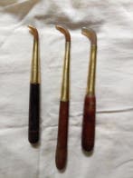 3 pierre a brunir de doreur sur cadre - Cadre (3) - Agate,