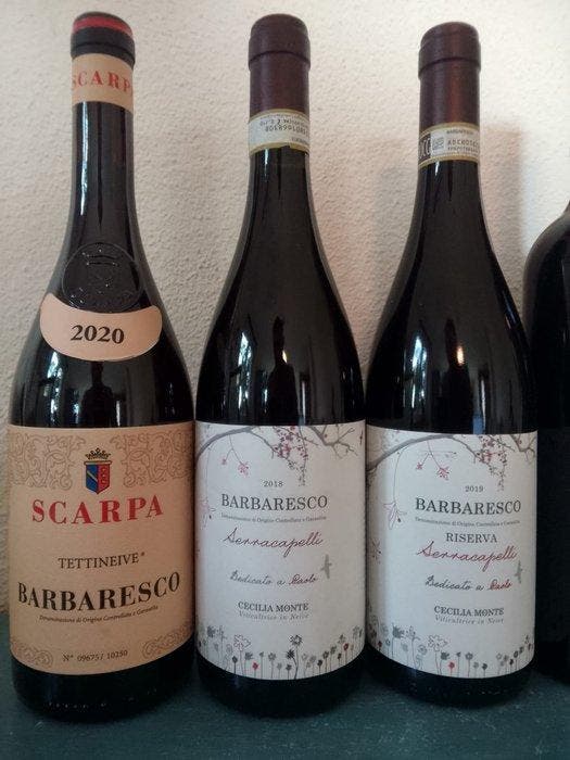 2019 Ris., 2018, 2019, 2020 Serracappelli 2020 San Giuliano, Verzamelen, Wijnen