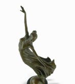 Césaro - sculptuur, Graceful Dancer - 36 cm - Brons, Marmer, Antiek en Kunst