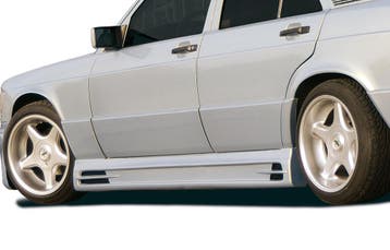 Rieger side skirt | 190-Serie (W201) - Sedan | r stuk ongesp, Verzenden, Nieuw, Mercedes-Benz