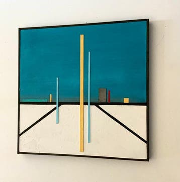 Paulus Noomen - Somewhere, Antiek en Kunst, Kunst | Schilderijen | Modern