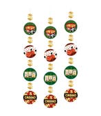 Casino Hangdecoratie 1,2m 3st, Hobby en Vrije tijd, Verzenden, Nieuw
