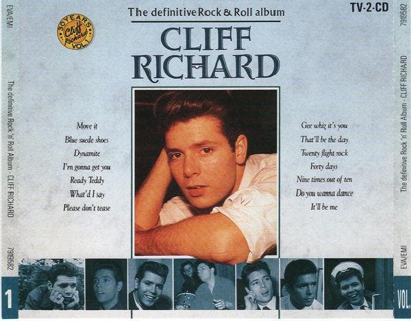 Cliff Richard - The Definitive Rock &amp; Roll Album (Volume, Cd's en Dvd's, Cd's | Pop, Gebruikt, Verzenden