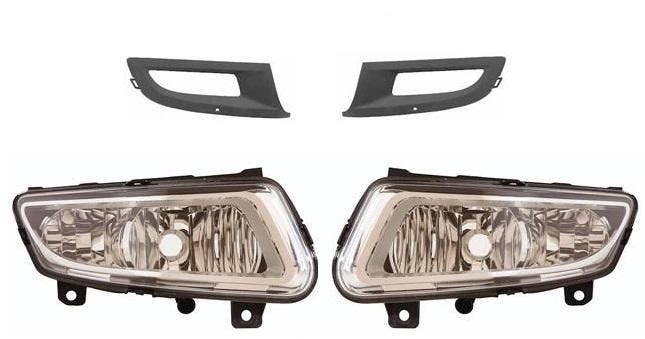 Mistlampset VW Polo 6R 2009-2014 (Mistlampsets, Mistlampen), Auto-onderdelen, Verlichting, Nieuw, Volkswagen, Verzenden