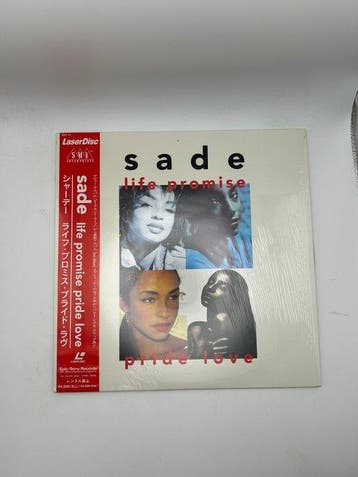 Sade, Mariah Carey - 2 x LaserDiscs uit Japan - LaserDisc, Nieuw in verpakking
