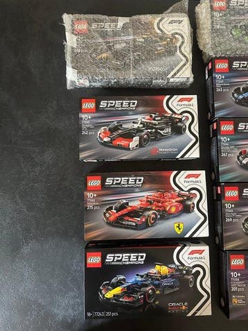 Lego Set - Speed Champions - Collezione completa F1 lego