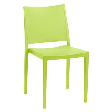 Stoel | LORENA | Kunststof | Lemon | In-/Outdoor |, Verzenden, Nieuw in verpakking