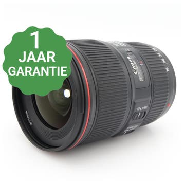 10% korting | Canon EF 16-35mm f/4 L IS USM | Tweedehands, Verzenden