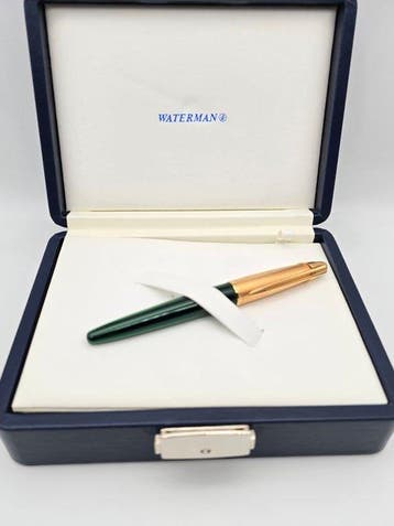 Waterman - Pluma estilográfica Waterman Edson verde zafiro -, Nieuw