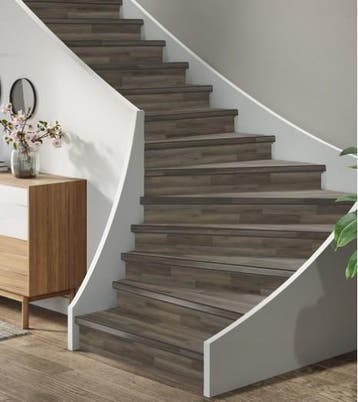 TRAPRENOVATIE SET Avanto Dark Grey / PVC Dryback ( SET Ten, Ophalen of Verzenden, Nieuw