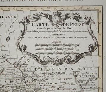 Middle East - Perzië; de LIsle - Carte de Perse - 1721-1750, Boeken, Nieuw