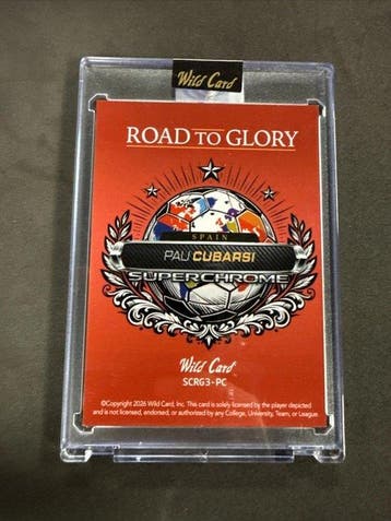 Wild Card Road to Glory Pau Cubarsí Enige exemplaar/uniek