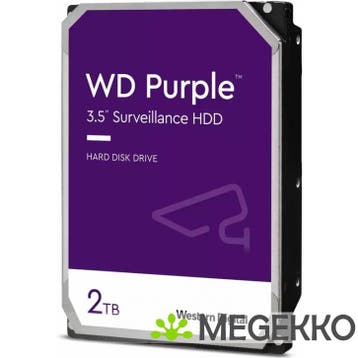 Western Digital Purple WD23PURZ 2TB, Computers en Software, Harde schijven, Verzenden, Nieuw