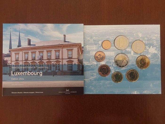Luxembourg. Year Set (BU) 2024 Luxembourg (incl. 2 euro, Postzegels en Munten, Munten | Europa | Niet-Euromunten