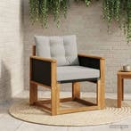 vidaXL Buiten Midden Sofa Massief Acacia Hout Naturel, Tuin en Terras, Verzenden, Nieuw