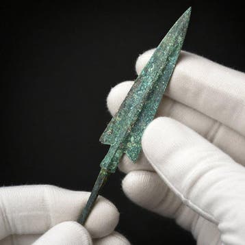 Grec ancien, hellénistique Bronze Tête de flèche