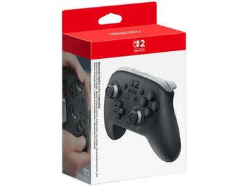 Nintendo Switch 2 - Pro-controller - C-knop GameChat - Zwart, Verzenden