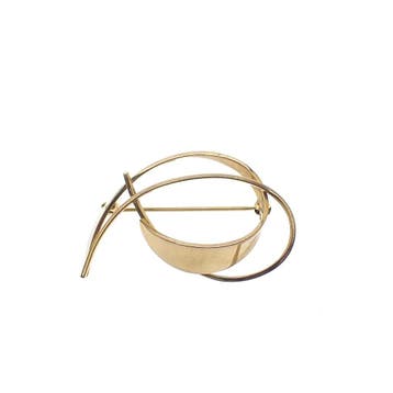 8 karaat vintage broche, Bijoux, Sacs & Beauté, Broches, Ophalen of Verzenden