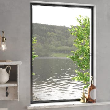 vidaXL Raamhor 80x120 cm antracietkleurig, Verzenden