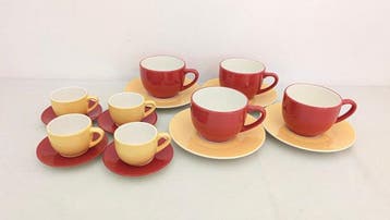 Pagnossin - Richard Ginori - Koffie- en theeservies (16) -