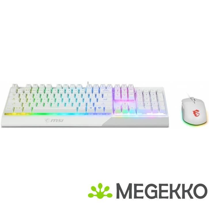 MSI VIGOR GK30 COMBO WHITE US, Informatique & Logiciels, Ordinateurs de bureau, Envoi