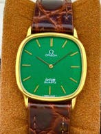 Omega - Sans prix de réserve - 18K GP Ultra Slim Green Dial