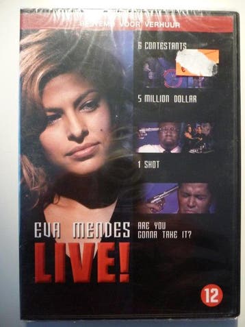 Eva Mendes live (dvd tweedehands film), Ophalen of Verzenden, Nieuw in verpakking