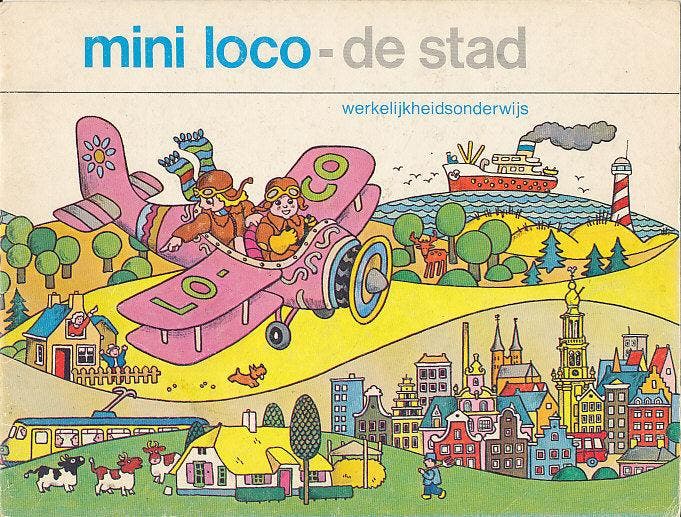 Mini Loco de stad, Boeken, Schoolboeken, Verzenden