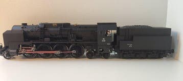 Liliput H0 - Train miniature (1) - Locomotive à vapeur noire