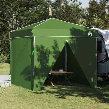vidaXL Luifel Tent 243 x 243 x 251 cm Groen Stof, Verzenden