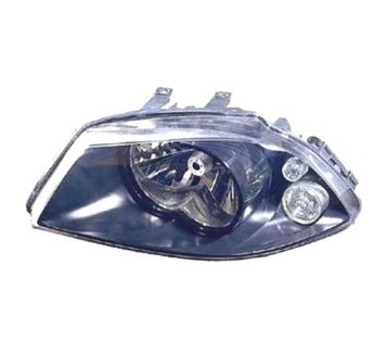 PHARE GAUCHE POUR SEAT IBIZA 6L 02-09 FOND NOIR, Verzenden