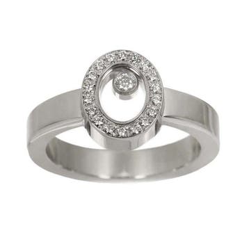 Chopard - Ring - 18 karaat Witgoud, Nieuw