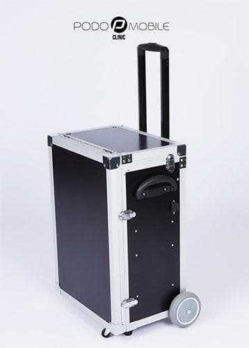 PodoMobile Maxi Pedicure Trolley Brush Black, Elektronische apparatuur, Persoonlijke Verzorgingsapparatuur, Hand- en Voetverzorging