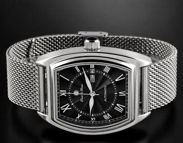 Raoul U. Braun - Bellevue Black Guilloche - German Brand -, Nieuw