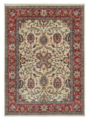 Handgeknoopte designer vloerkleed met Sarouk-patroon – Nieuw, Nieuw