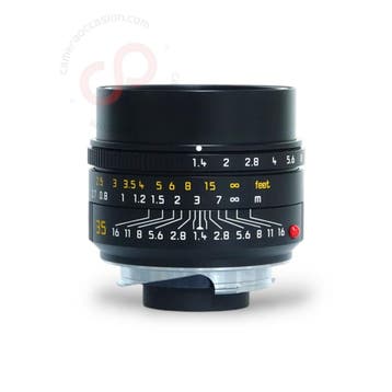 Leica Summilux-M 35mm 1.4 ASPH Black 11 726 nr. 3469, TV, Hi-fi & Vidéo, Ophalen of Verzenden