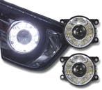 PHARES ANTIBROUILLARD + FEUX DIURNES FOND CHROMÉ, Verzenden, Nieuw