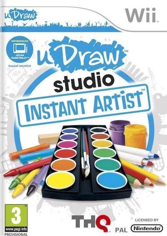 uDraw Studio Instant Artist (Wii Games), Games en Spelcomputers, Games | Nintendo Wii, Zo goed als nieuw, Ophalen of Verzenden
