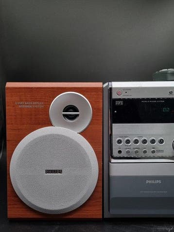 Philips – CD/MP3-Stereoanlage mit Lautsprechern - MCM510, Nieuw