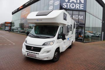 Sun Living A75 SL zeer verzorgd met twinbedden rijbw C 98692, Alkoof, Fiat, 7 tot 8 meter, Sun Living