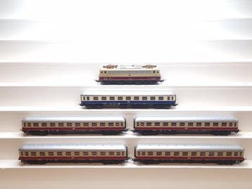 Lima H0 - Treinset (6) - 6-delige TEE trein met BR 112 500-4, Nieuw