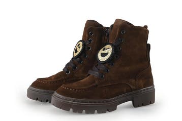 Nubikk Veterboots Meisjes in maat 27 Bruin, Verzenden, Schoenen