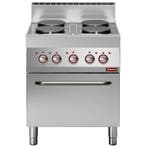 Fornuis + Heteluchtoven | ALPHA 650 | Elektrisch | 4, Verzenden, Nieuw in verpakking