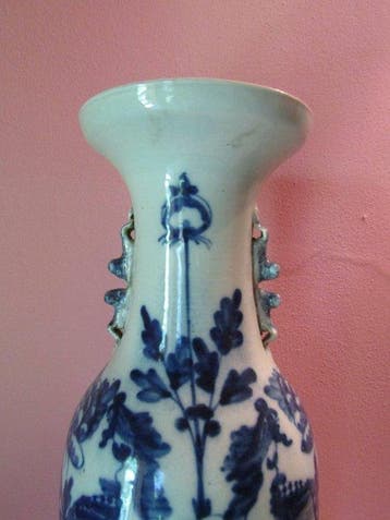Antieke vaas uit de 19e eeuw, celadon - Keramiek - Vaso