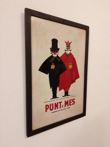 Punt e Mes - Studio Testa - Reclamebord - IJzer