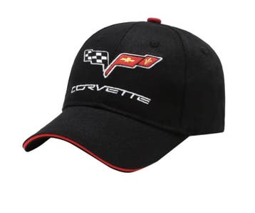 Baseball cap Corvette C6 zwart, Ophalen of Verzenden