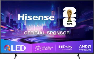 Hisense 65E7QT PRO - 65 inch - 4K QLED - 144 Hz - Smart TV -, Ophalen of Verzenden