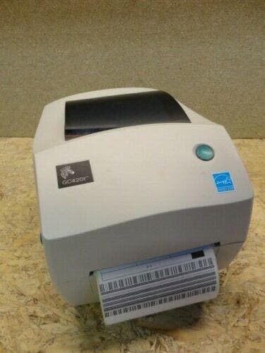 Zebra GC420T Thermal Transfer Label printer USB, Computers en Software, Printers, Thermo-printer, Gebruikt, Printer, Ophalen of Verzenden