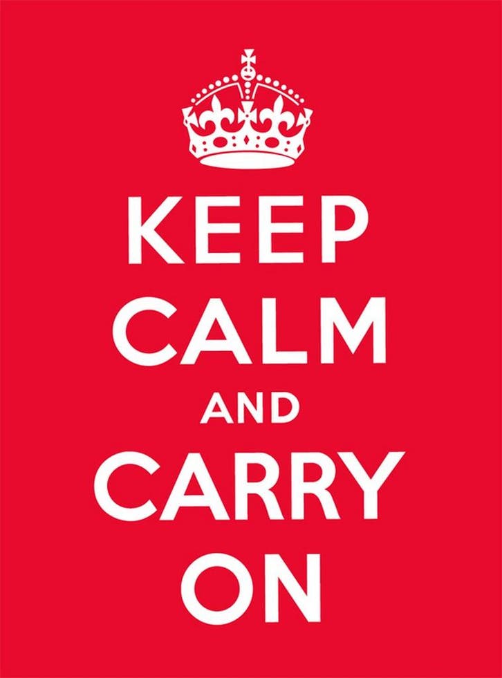 Keep Calm and Carry On 9780091933661 Various Authors, Livres, Langue | Anglais, Envoi